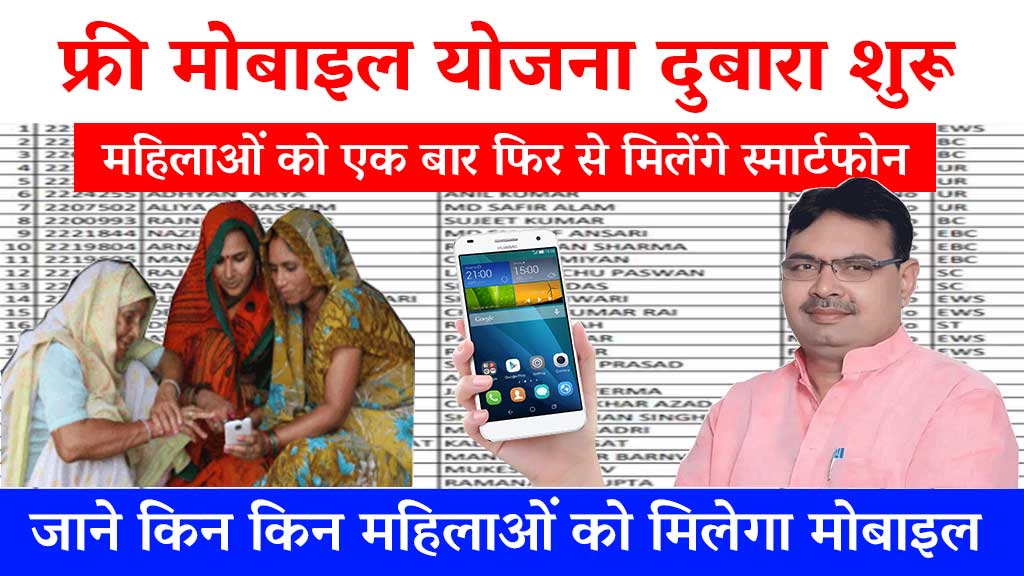 Rajasthan Free Mobile Yojana 2024